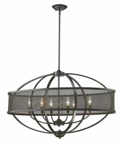 Golden Lighting Colson Linear Pendant (with Shade) - Closeout