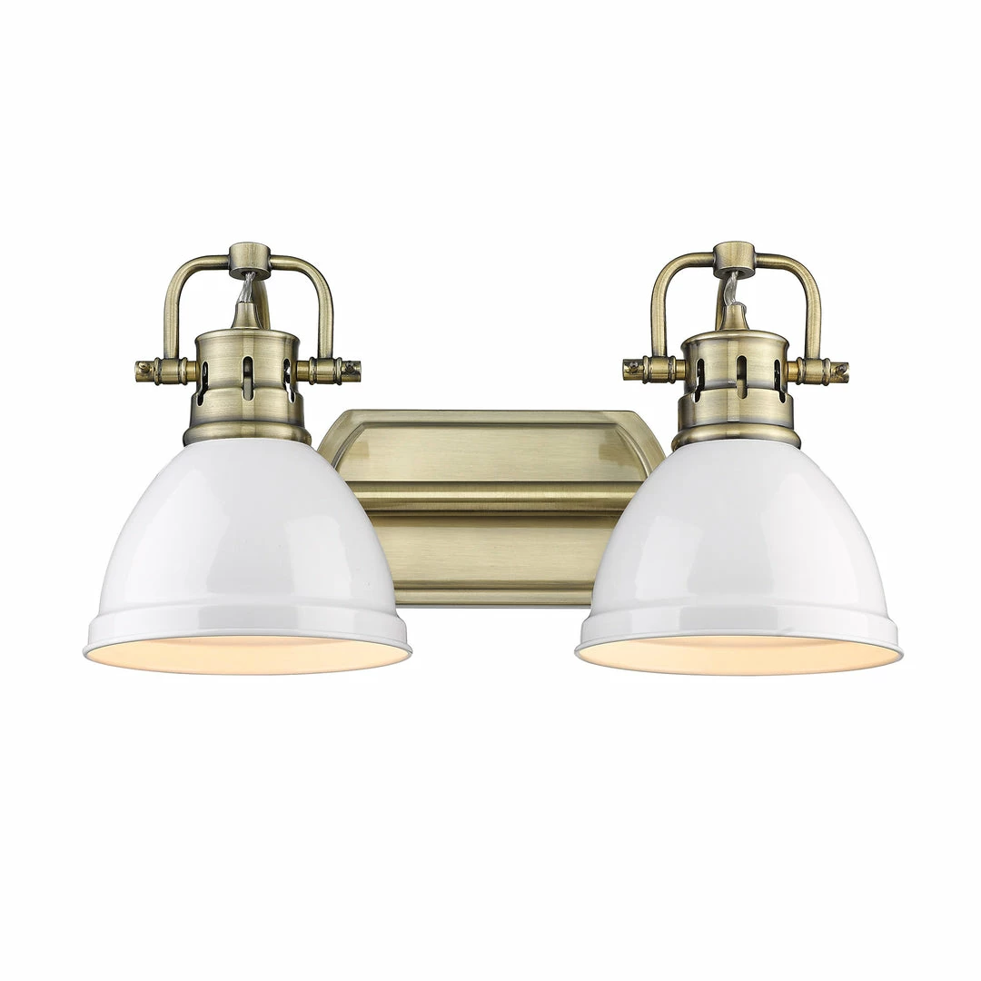 New ✨ Golden Lighting Duncan 2 Light Bath Vanity 👍 27 Golden Lighting Duncan 2 Light Bath Vanity