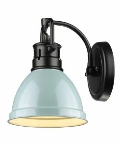 Golden Lighting American Farmhouse Duncan 1 Light Bath Vanity