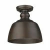Golden Lighting Holmes Flush Mount American Farmhouse