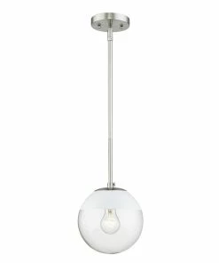 Golden Lighting Dixon Small Pendant With Rod - Closeout