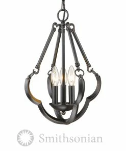 Golden Lighting Saxon Semi-Flush (Convertible) - Closeout
