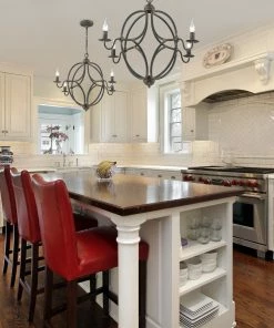 Golden Lighting Caspian 4 Light Chandelier