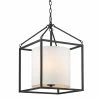 Golden Lighting American Farmhouse Manhattan 3 Light Pendant