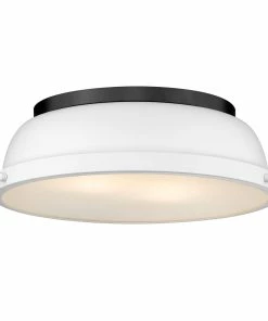 Top 10 💯 Golden Lighting Transitional Looks Duncan 14" Flush Mount 🥰 123 Golden Lighting Transitional Looks Duncan 14