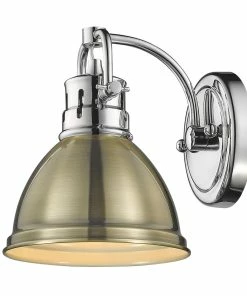 Golden Lighting American Farmhouse Duncan 1 Light Bath Vanity