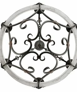 Golden Lighting American Farmhouse Madera 6 Light Chandelier