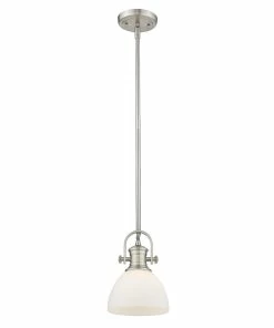 Golden Lighting American Farmhouse Hines Mini Pendant