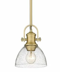 Golden Lighting American Farmhouse Hines Mini Pendant