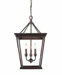 Golden Lighting Davenport 3 Light Pendant