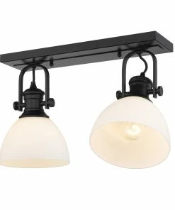 Wholesale ❤️ Golden Lighting Hines 2 Light Semi-Flush American Farmhouse 😉 29 Golden Lighting Hines 2 Light Semi-Flush American Farmhouse