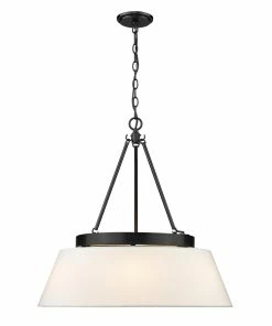 Golden Lighting American Farmhouse Penn Chandelier