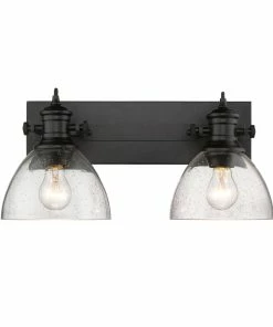 Best Pirce ⭐ Golden Lighting Hines 2 Light Bath Vanity 🥰 35 Golden Lighting Hines 2 Light Bath Vanity