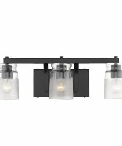 Golden Lighting American Farmhouse Travers 3 Light Bath Vanity