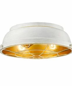 Golden Lighting American Farmhouse Bartlett Flush Mount