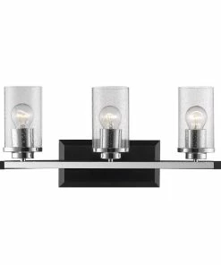 Golden Lighting American Farmhouse Mercer 3 Light Bath Vanity