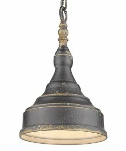 Golden Lighting American Farmhouse Keating Mini Pendant