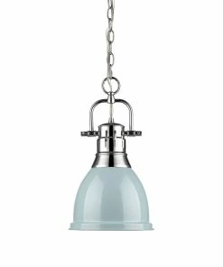 Golden Lighting Duncan Small Pendant With Chain