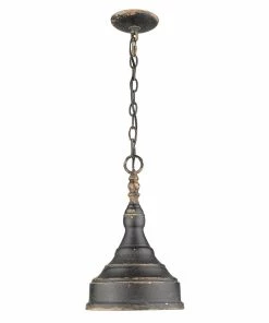 Golden Lighting American Farmhouse Keating Mini Pendant
