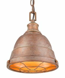 Golden Lighting Bartlett Mini Pendant American Farmhouse