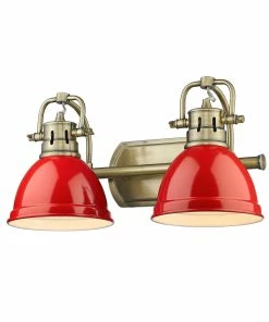 New ✨ Golden Lighting Duncan 2 Light Bath Vanity 👍 144 Golden Lighting Duncan 2 Light Bath Vanity