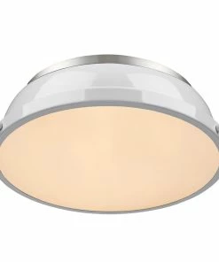 Top 10 💯 Golden Lighting Transitional Looks Duncan 14" Flush Mount 🥰 168 Golden Lighting Transitional Looks Duncan 14