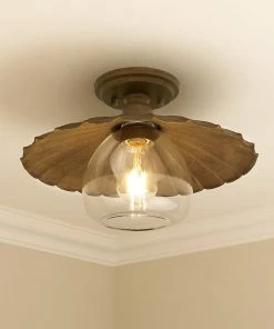 Coupon โจ Golden Lighting Clemence Flush Mount ๐ 8 Golden Lighting Clemence Flush Mount