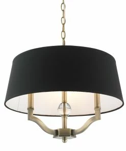 Golden Lighting Waverly Semi-Flush (Convertible)