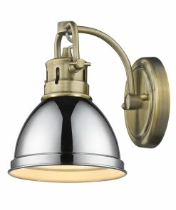 Buy ๐ฅ Golden Lighting American Farmhouse Duncan 1 Light Bath Vanity - Closeout โญ 45 Golden Lighting American Farmhouse Duncan 1 Light Bath Vanity - Closeout