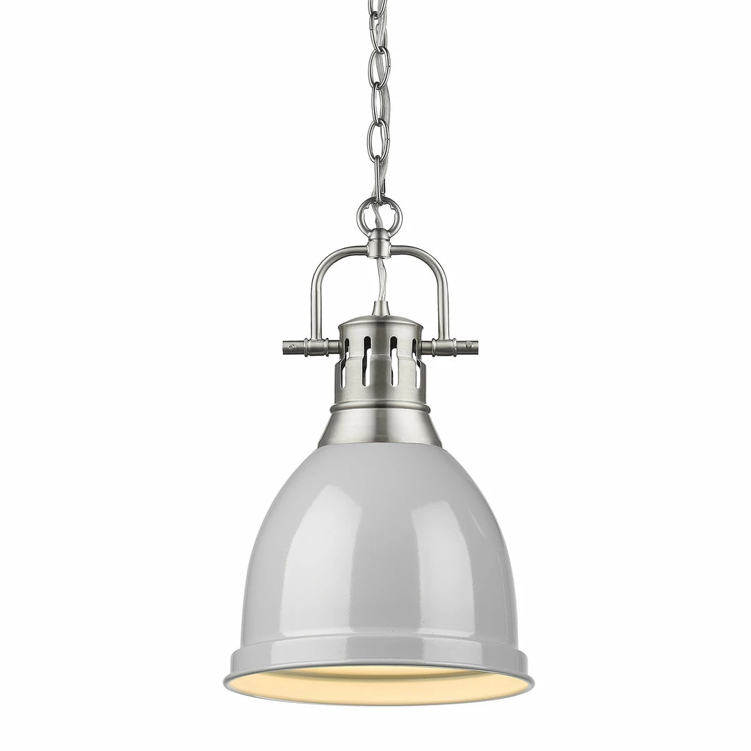 Promo 👍 Golden Lighting Duncan Small Pendant With Chain - Closeout American Farmhouse 🛒 13 Golden Lighting Duncan Small Pendant With Chain - Closeout American Farmhouse