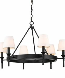 Golden Lighting Edinburgh 6 Light Chandelier