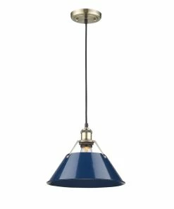 Best Pirce ๐ Golden Lighting Orwell Large Pendant - 14" - Closeout ๐ 17 Golden Lighting Orwell Large Pendant - 14
