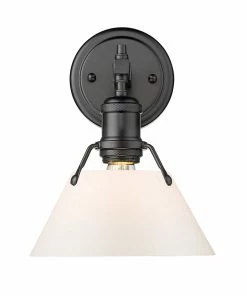 Golden Lighting Orwell 1 Light Bath Vanity American Farmhouse