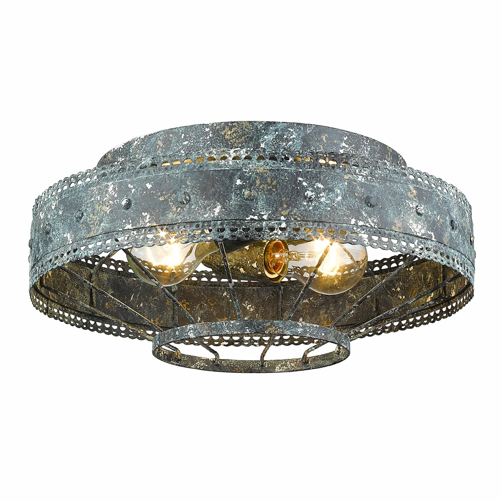 Best deal ๐ฅฐ Golden Lighting Ferris Flush Mount ๐ 13 Golden Lighting Ferris Flush Mount