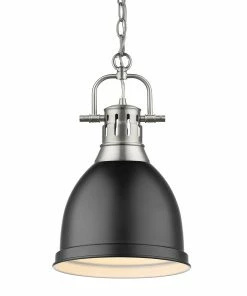 Golden Lighting Duncan Small Pendant With Chain