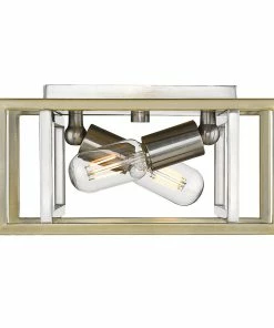 Golden Lighting Tribeca Flush Mount - Closeout American Farmhouse