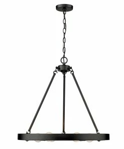 Golden Lighting Castile 6 Light Chandelier American Farmhouse