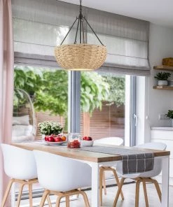 Golden Lighting Hathaway 4 Light Pendant