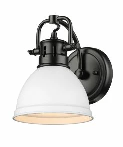 Golden Lighting American Farmhouse Duncan 1 Light Bath Vanity