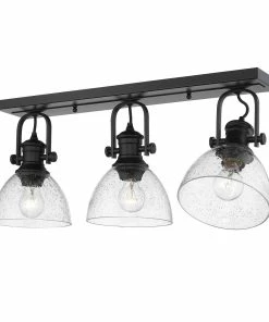 Wholesale ๐ Golden Lighting American Farmhouse Hines 3 Light Semi-Flush โ๏ธ 29 Golden Lighting American Farmhouse Hines 3 Light Semi-Flush