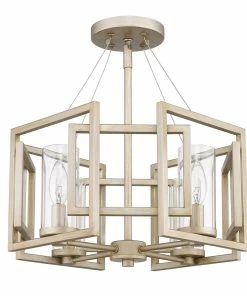 New ⌛ Golden Lighting Marco Semi-Flush (Convertible) American Farmhouse 🌟 34 Golden Lighting Marco Semi-Flush (Convertible) American Farmhouse