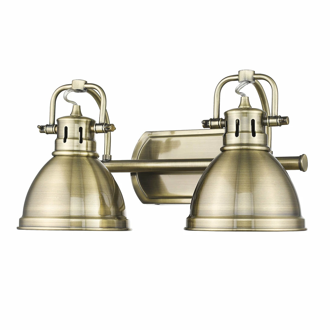 New ✨ Golden Lighting Duncan 2 Light Bath Vanity 👍 3 Golden Lighting Duncan 2 Light Bath Vanity