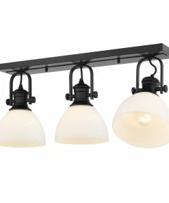 Wholesale ๐ Golden Lighting American Farmhouse Hines 3 Light Semi-Flush โ๏ธ 27 Golden Lighting American Farmhouse Hines 3 Light Semi-Flush