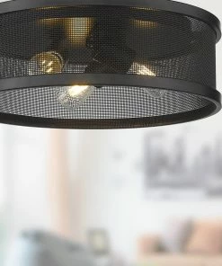 Golden Lighting American Farmhouse Channing Flush Mount - 15