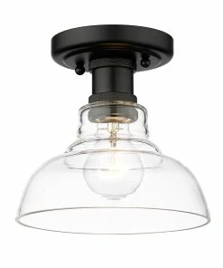 Golden Lighting Carver Flush Mount