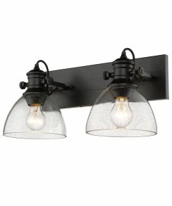 Best Pirce ⭐ Golden Lighting Hines 2 Light Bath Vanity 🥰 36 Golden Lighting Hines 2 Light Bath Vanity