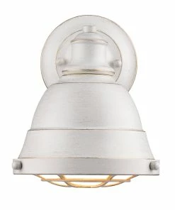 Golden Lighting Bartlett 1 Light Bath Vanity American Farmhouse