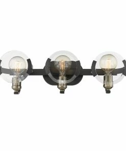 Golden Lighting Amari 3 Light Bath Vanity American Farmhouse