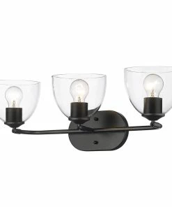 Golden Lighting American Farmhouse Roxie 3 Light Bath Vanity