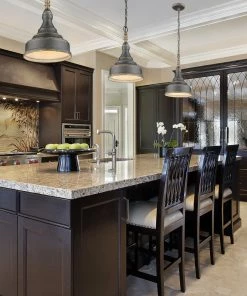 Hot Sale 🛒 Golden Lighting American Farmhouse Keating Mini Pendant ✨ 17 Golden Lighting American Farmhouse Keating Mini Pendant